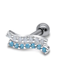 Beautiful Crystal Ear Piercing TIP-2709